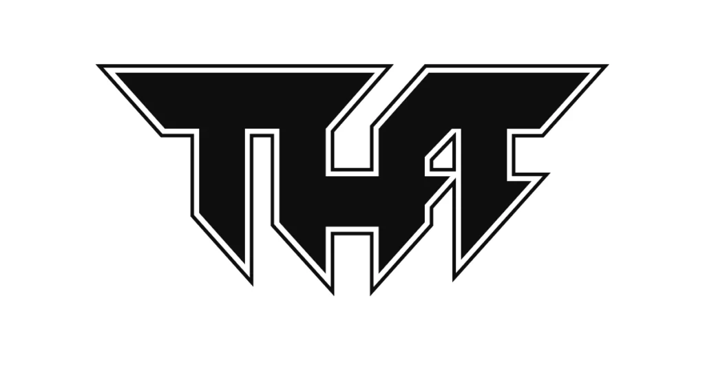 Logo firmy Tuff ze sprzętem do Muay Thai