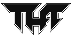 Logo firmy Tuff ze sprzętem do Muay Thai