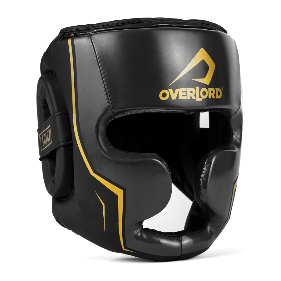 kask-bokserski-czarny-kickboxing-muay-thai-mma-overlord-legacy-s kask bokserski overlord legacy czarny boks mma muay thai kickboxing