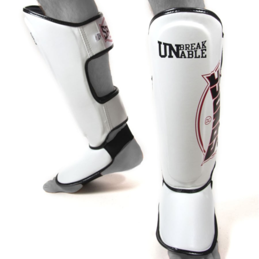 ochraniacze-na-piszczele-biale-mma-kickboxing-muay-thai-sandee-m ochraniacze na piszczele sandee tajlandia biale mma muay thai kickboxing S M L XL