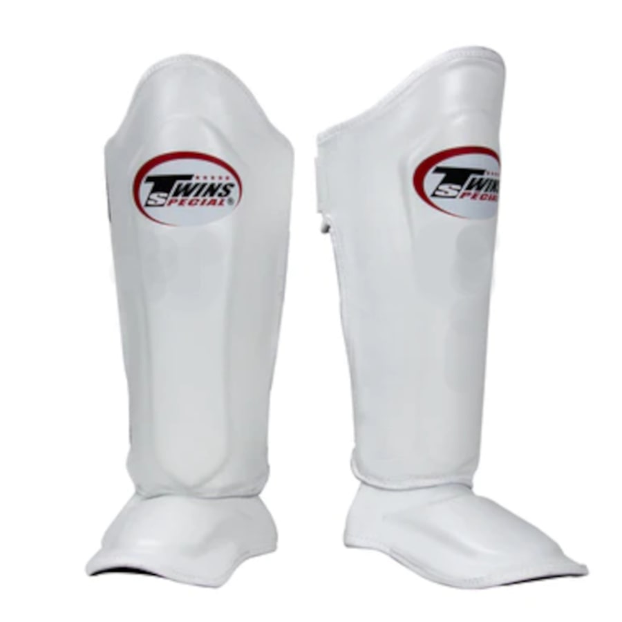 ochraniacze na piszczele twins special biale mma muay thai kickboxing S M L XL