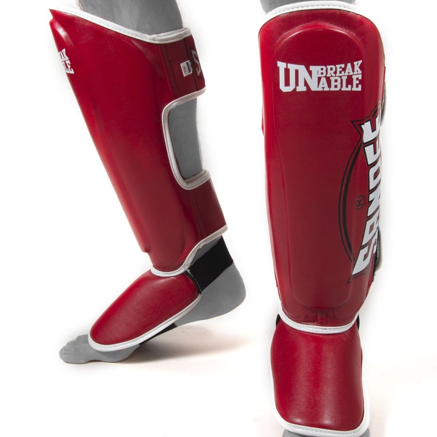 ochraniacze-na-piszczele-czerwone-mma-kickboxing-muay-thai-sandee-m ochraniacze na piszczele sandee tajlandia czerwone mma muay thai kickboxing S M L XL