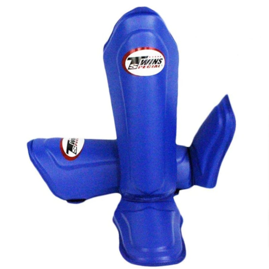 ochraniacze na piszczele twins special niebieskie mma muay thai kickboxing S M L XL