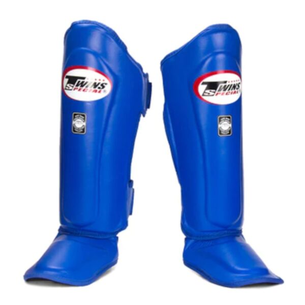 ochraniacze na piszczele twins special niebieskie mma muay thai kickboxing S M L XL