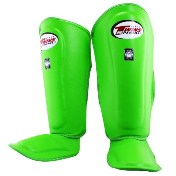 ochraniacze na piszczele twins special zielone mma muay thai kickboxing S M L XL