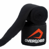 owijki-bokserskie-czarne-mma-boks-kickboxing-muay-thai-overlord-4,5m owijki bokserskie czarne overlord mma boks kickboxing muay thai 3,5m 4m 4,5m