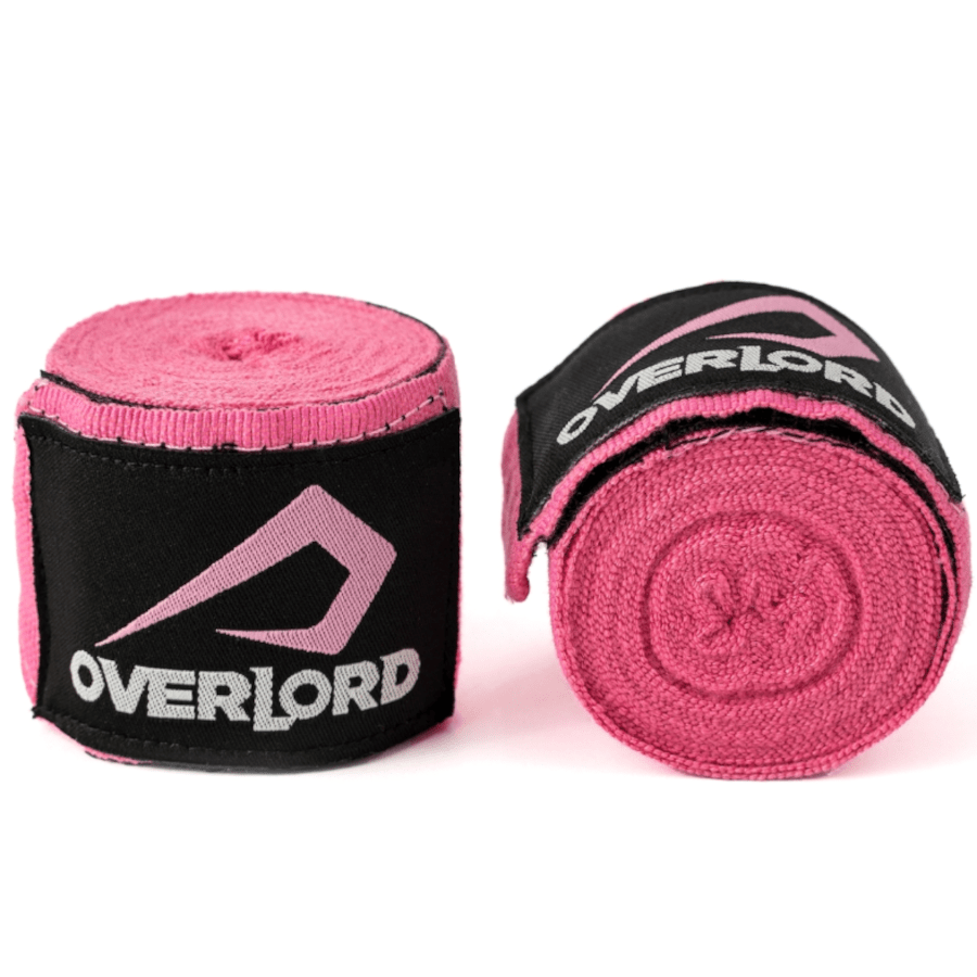 owijki-bokserskie-rozowe-mma-boks-kickboxing-muay-thai-overlord-4m owijki bokserskie rozowe overlord mma boks kickboxing muay thai 3,5m 4m 4,5m