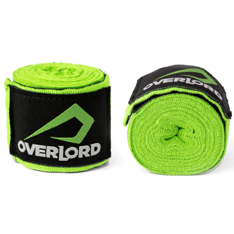 owijki bokserskie zielone overlord mma boks kickboxing muay thai 3,5m 4m 4,5m