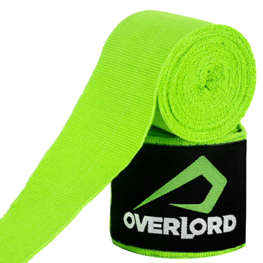 owijki bokserskie zielone overlord mma boks kickboxing muay thai 3,5m 4m 4,5m