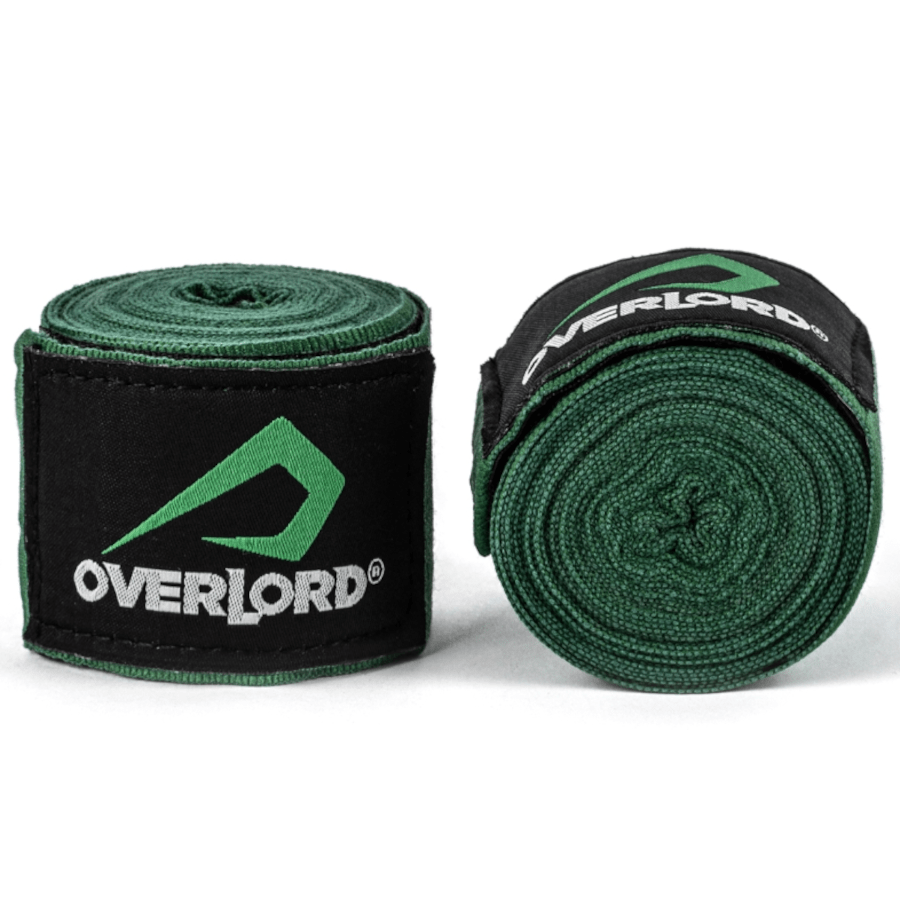 owijki bokserskie zielone overlord mma boks kickboxing muay thai 3,5m 4m 4,5m
