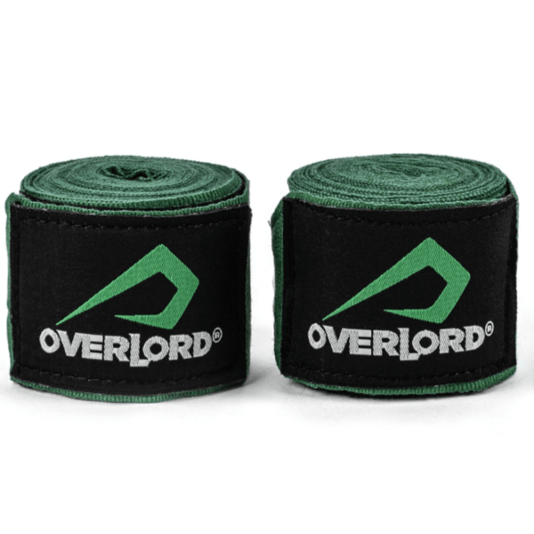 owijki bokserskie zielone overlord mma boks kickboxing muay thai 3,5m 4m 4,5m