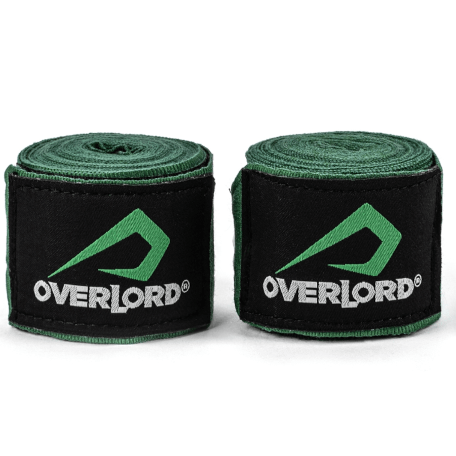 owijki bokserskie zielone overlord mma boks kickboxing muay thai 3,5m 4m 4,5m