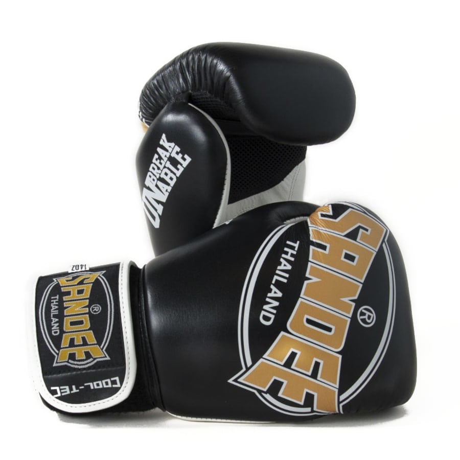 rekawice-bokserskie-czarne-mma-kickboxing-muay-thai-sandee-10oz-nowe rekawice bokserskie sandee tajlandia czarne 10oz 12oz 14oz 16oz
