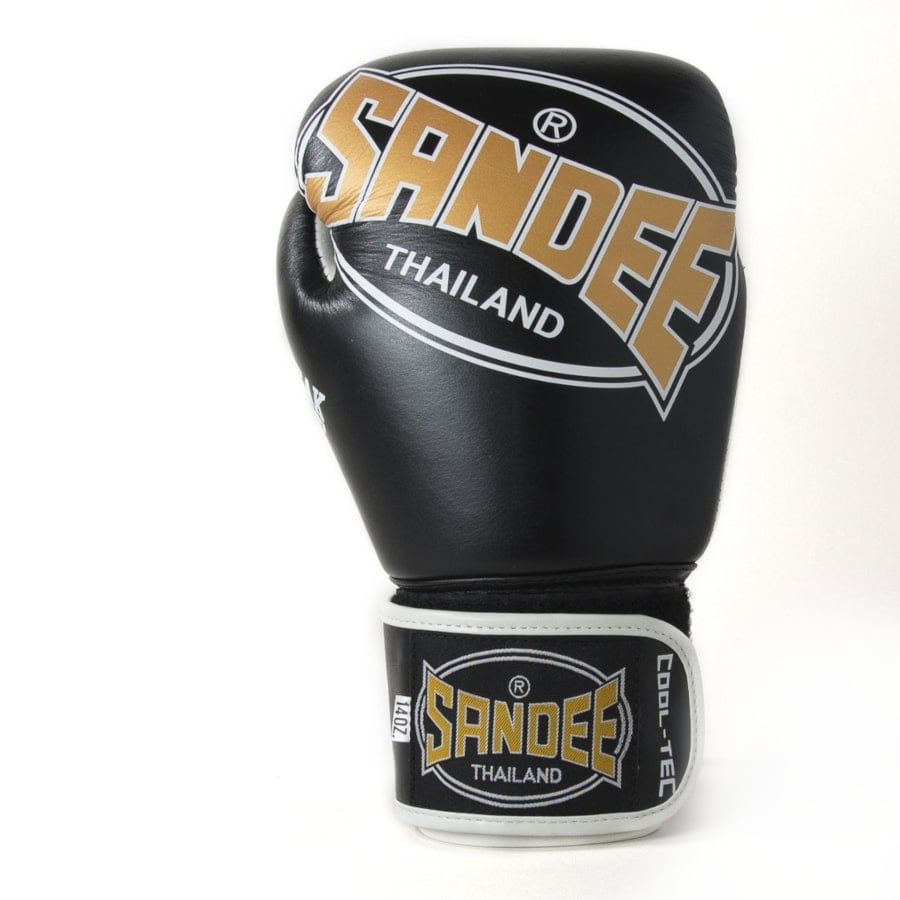 rekawice-bokserskie-czarne-mma-kickboxing-muay-thai-sandee-12oz-nowe rekawice bokserskie sandee tajlandia czarne 10oz 12oz 14oz 16oz