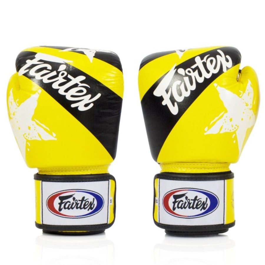 rekawice-bokserskie-fairtex-muay-thai-mma-kickboxing-nations-zolte-12oz rekawice bokserskie fairtex zolte nations 10oz 12oz 14oz 16oz
