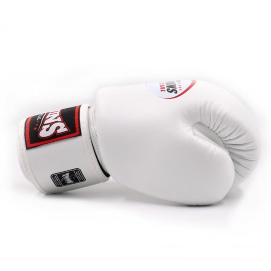 rekawice bokserskie twins special biale 10oz 12oz 14oz 16oz