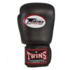 rekawice bokserskie twins special czarne 10oz 12oz 14oz 16oz