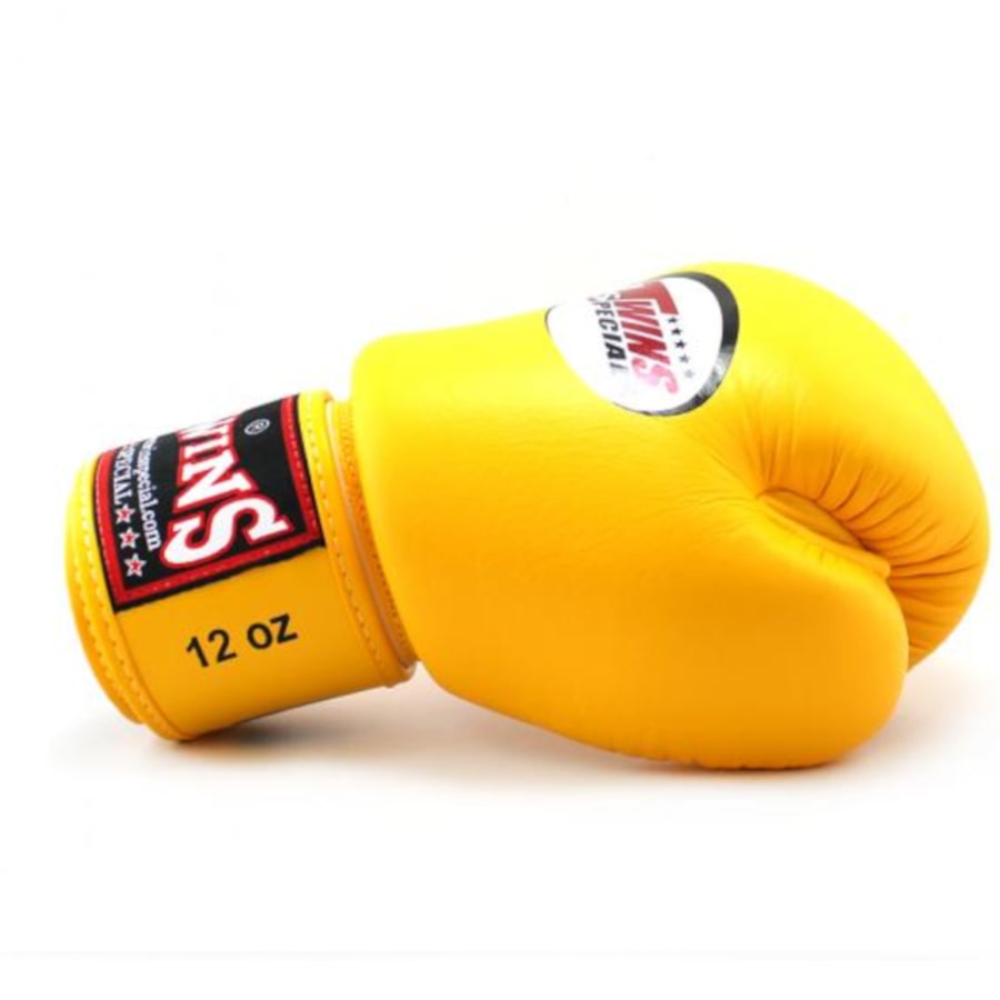 rekawice bokserskie twins special zolte 10oz 12oz 14oz 16oz