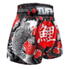 spodenki-treningowe-muay-thai-czarne-czerwone-kickboxing-mma-tuff-koi-fish-xl spodenki treningowe tuff tajlandia muay thai kickboxing mma S M L XL