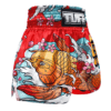 spodenki-treningowe-muay-thai-czerwone-kickboxing-mma-tuff-koi-fish-xl spodenki treningowe tuff tajlandia muay thai kickboxing mma S M L XL