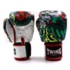 rekawice bokserskie twins special zielone saint knuckle 10oz 12oz 14oz 16oz