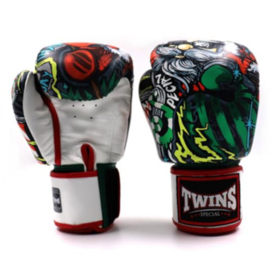 rekawice bokserskie twins special zielone saint knuckle 10oz 12oz 14oz 16oz