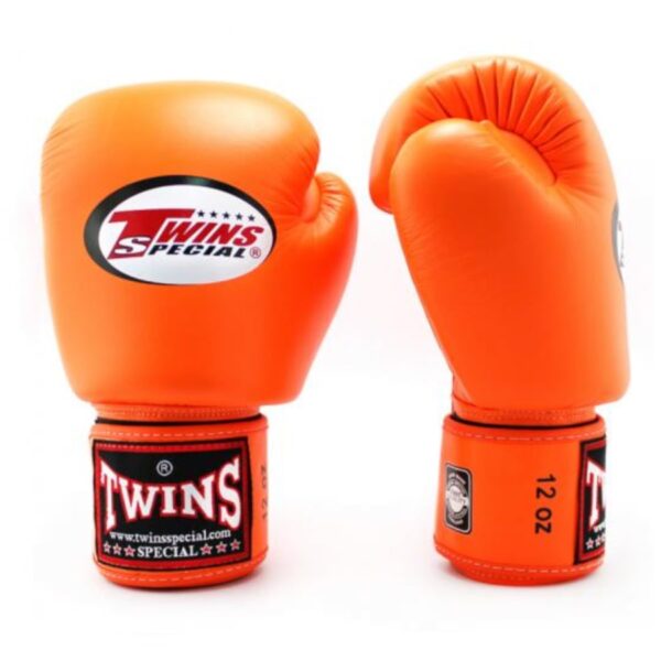 rekawice bokserskie twins special pomaranczowe 10oz 12oz 14oz 16oz