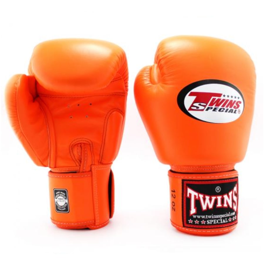 rekawice bokserskie twins special pomaranczowe 10oz 12oz 14oz 16oz