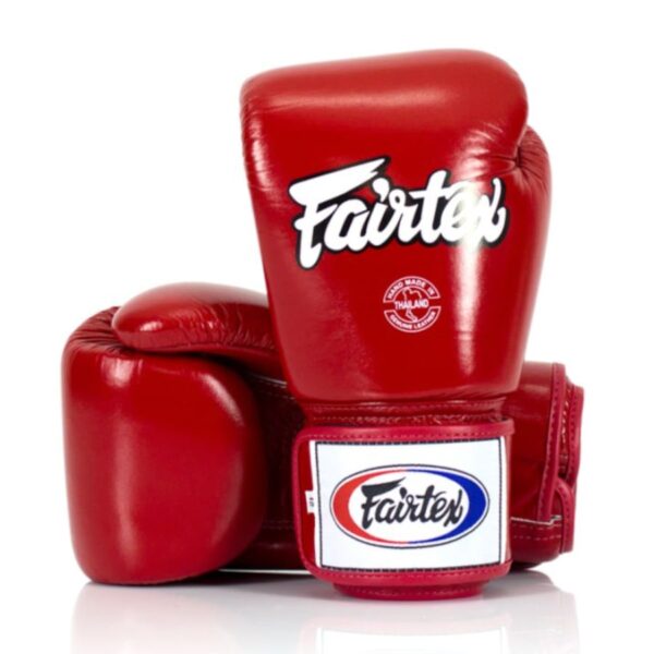 rekawice bokserskie fairtex czerwone 10oz 12oz 14oz 16oz