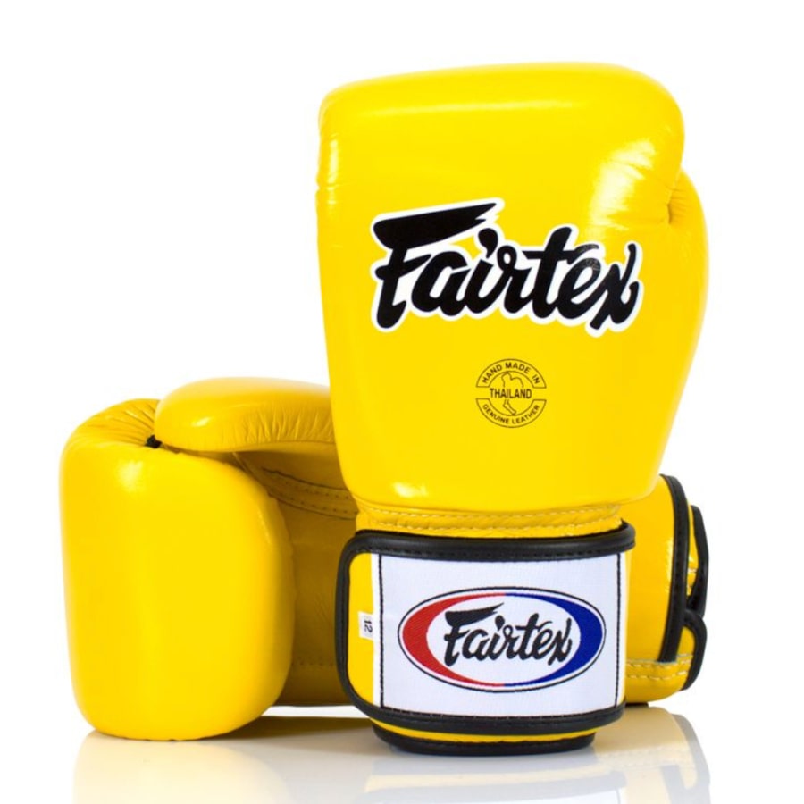 rekawice-bokserskie-fairtex-muay-thai-mma-kickboxing-klasyczne-zolte-10oz-12oz rekawice bokserskie fairtex zolte 10oz 12oz 14oz 16oz