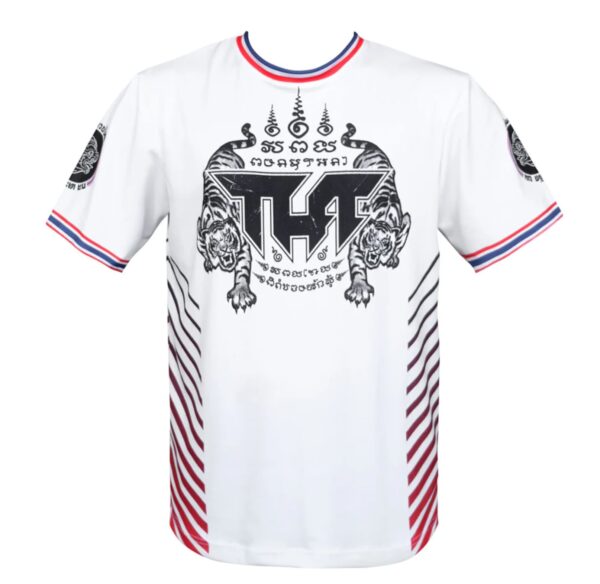 Koszulka Treningowa TUFF True Power White Twin Tigers - Muay Thai