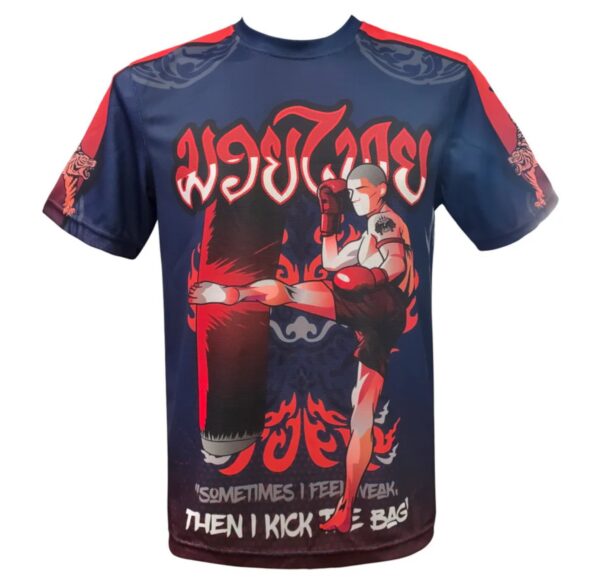 Koszulka Treningowa TUFF Kicking Bag - Muay Thai