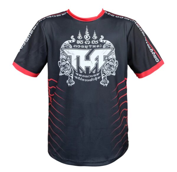 Koszulka Treningowa TUFF True Power Twin Tigers Yantra Black - Muay Thai
