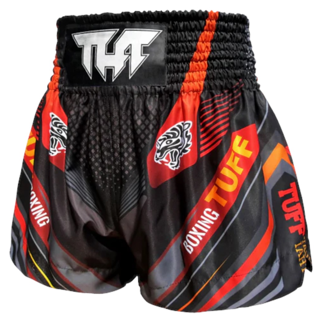 spodenki-treningowe-tuff-muay-thai-kickboxing-mma-czarne-black-with-double-tiger-l