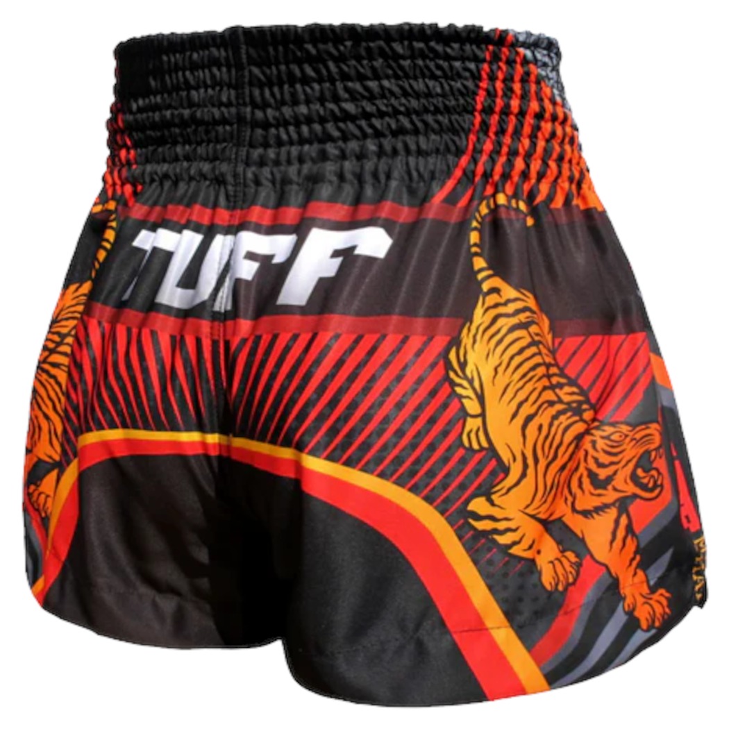 spodenki-treningowe-tuff-muay-thai-kickboxing-mma-czarne-black-with-double-tiger-xl