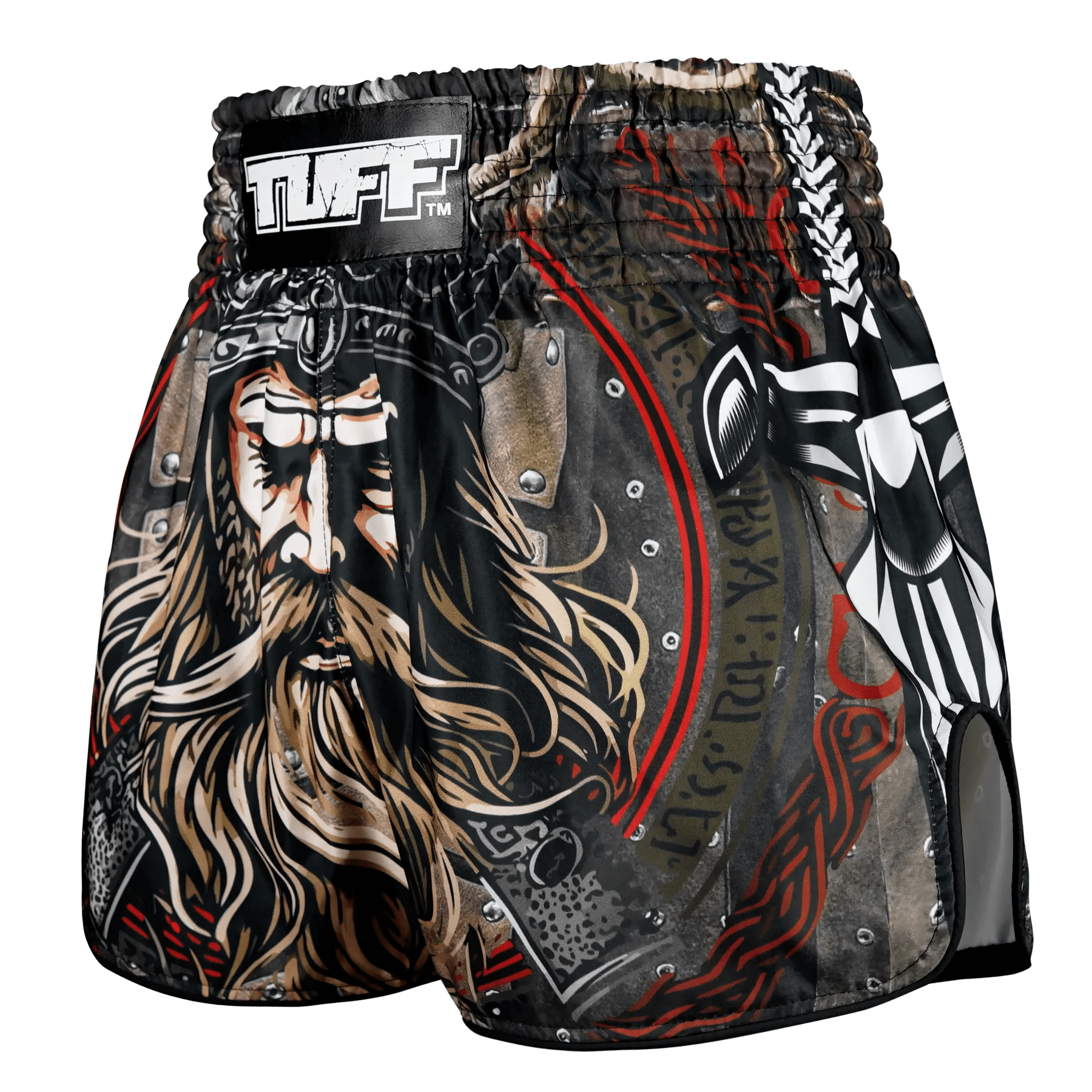 spodenki-treningowe-tuff-muay-thai-kickboxing-mma-czarne-retro-berserkers-fury-m